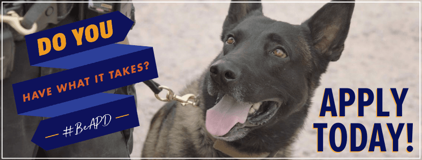 APD Cover Recruitment K9