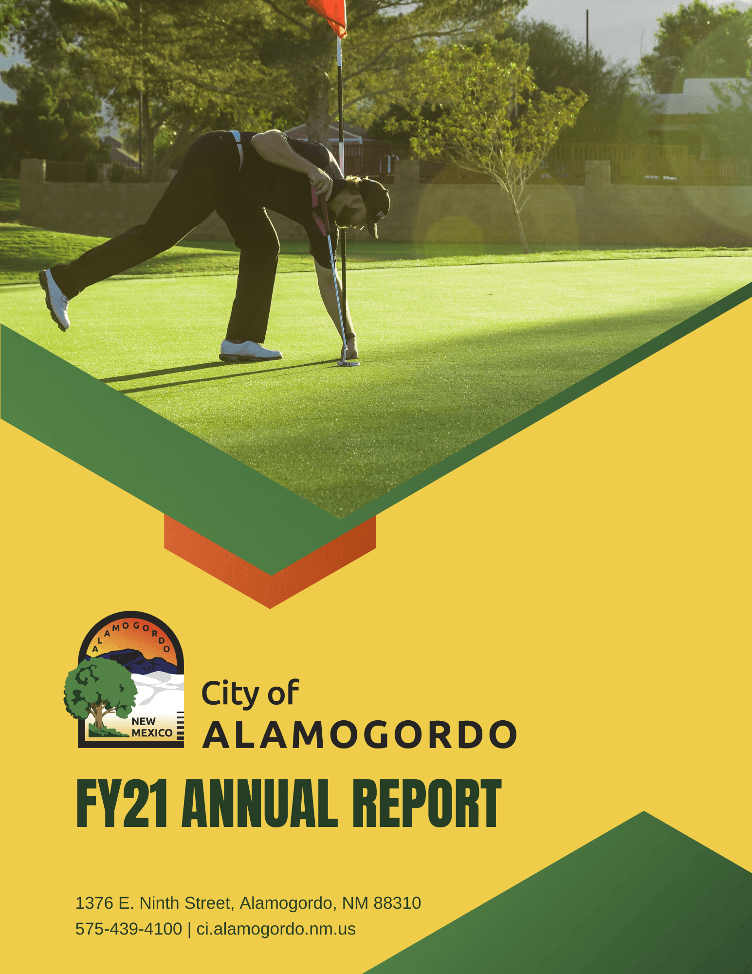 Annual Report FY21 Front Cover